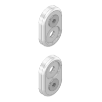 MODULAR SOLUTIONS HANDLE ALUMINUM HANDLE 200 FASTENING SET (USED WITH 50-230-0)